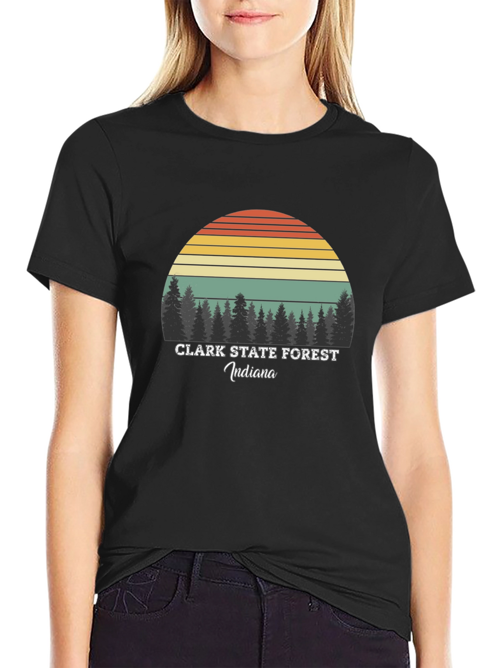 Clark State Forest Indiana Graphic T-Shirt