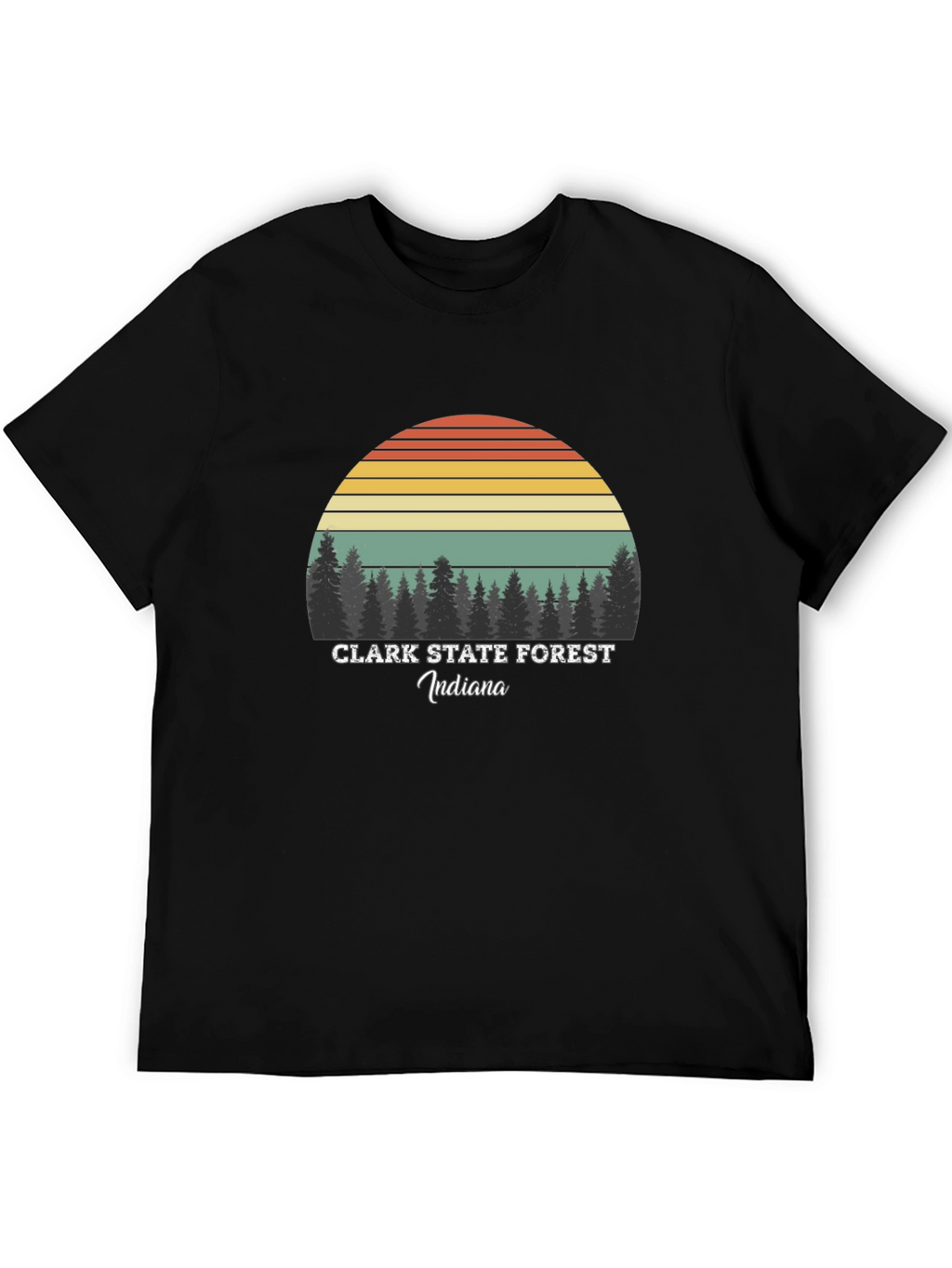 Clark State Forest Indiana Graphic T-Shirt
