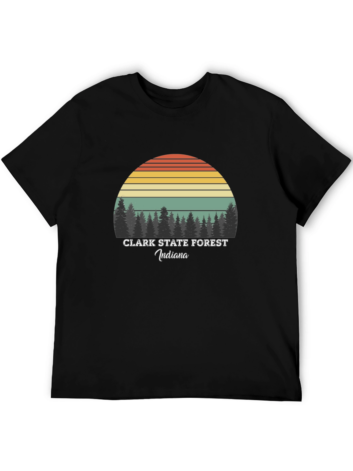 Clark State Forest Indiana Graphic T-Shirt