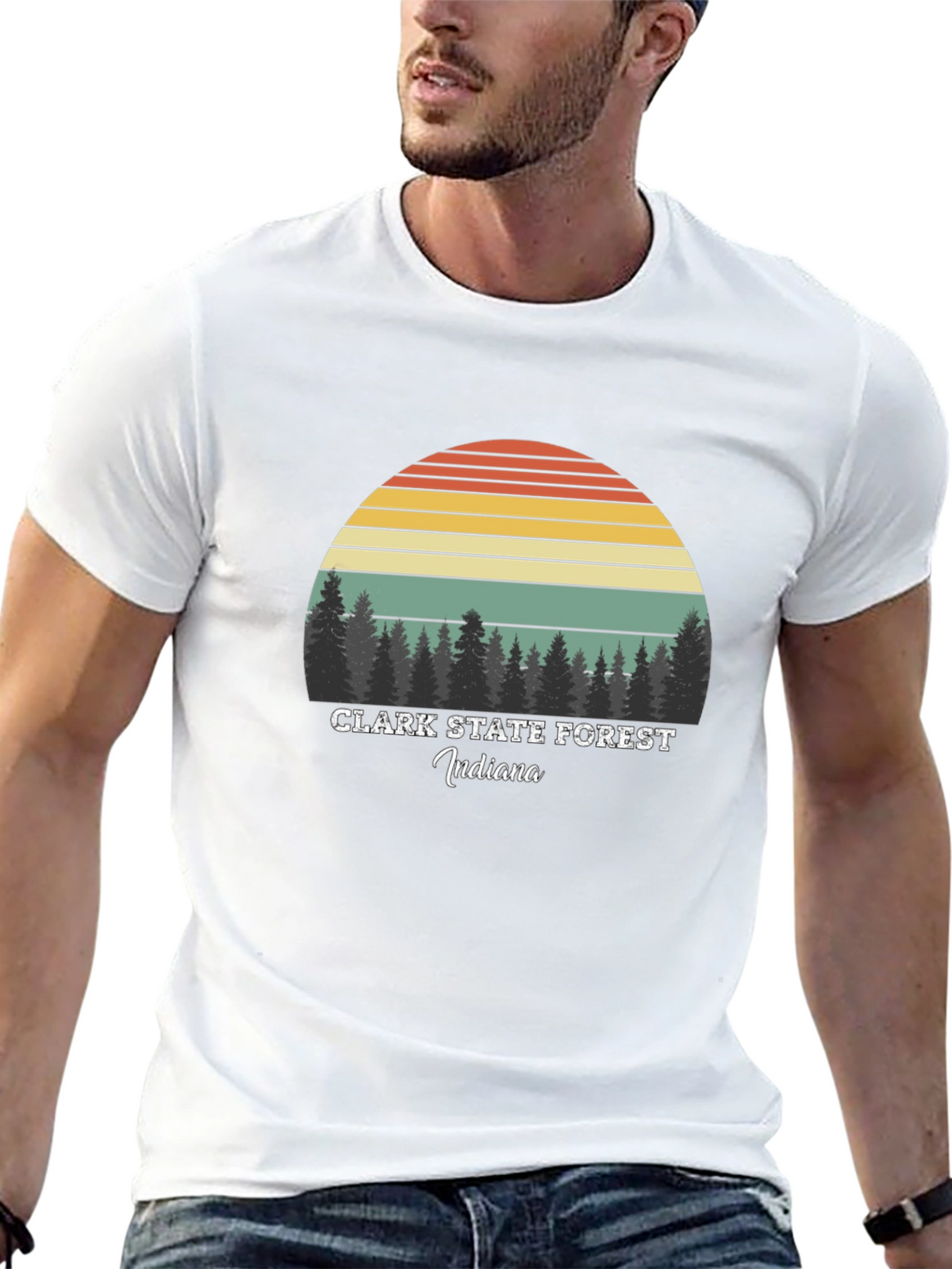 Clark State Forest Indiana Graphic T-Shirt