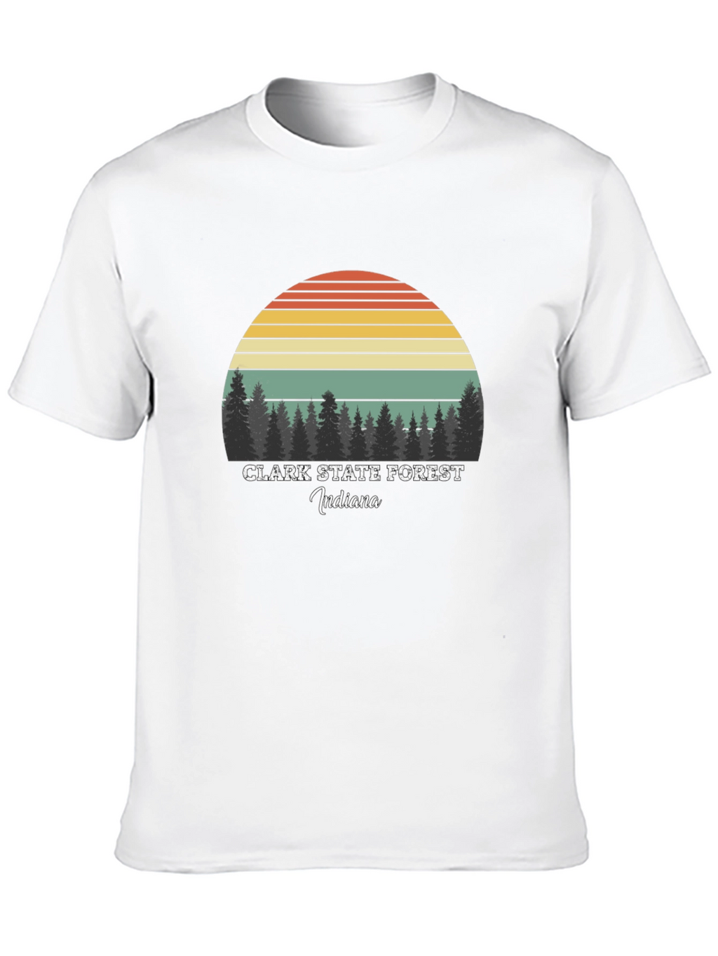 Clark State Forest Indiana Graphic T-Shirt