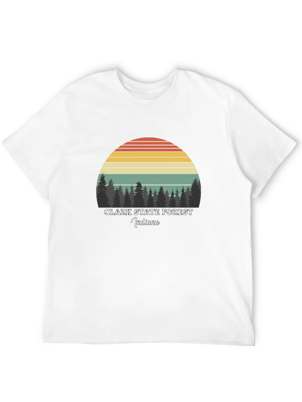 Clark State Forest Indiana Graphic T-Shirt