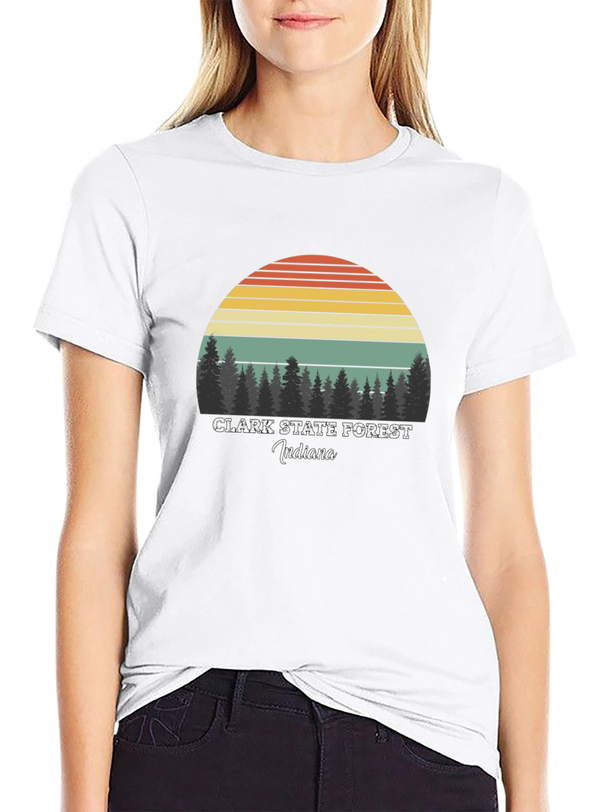 Clark State Forest Indiana Graphic T-Shirt