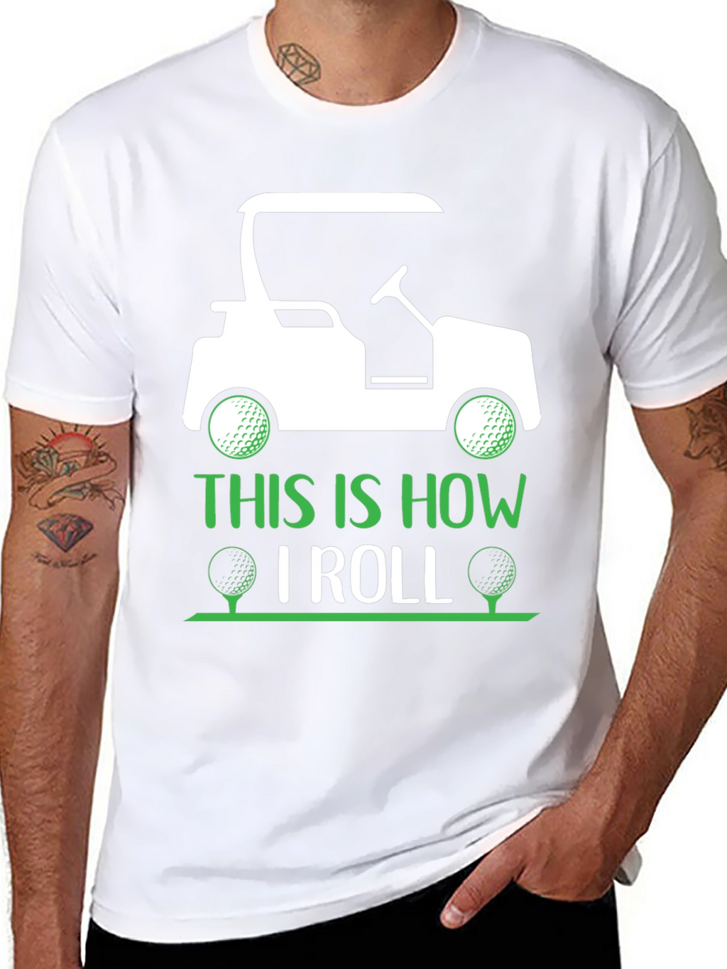 Golf Cart T-Shirt - This Is How I Roll