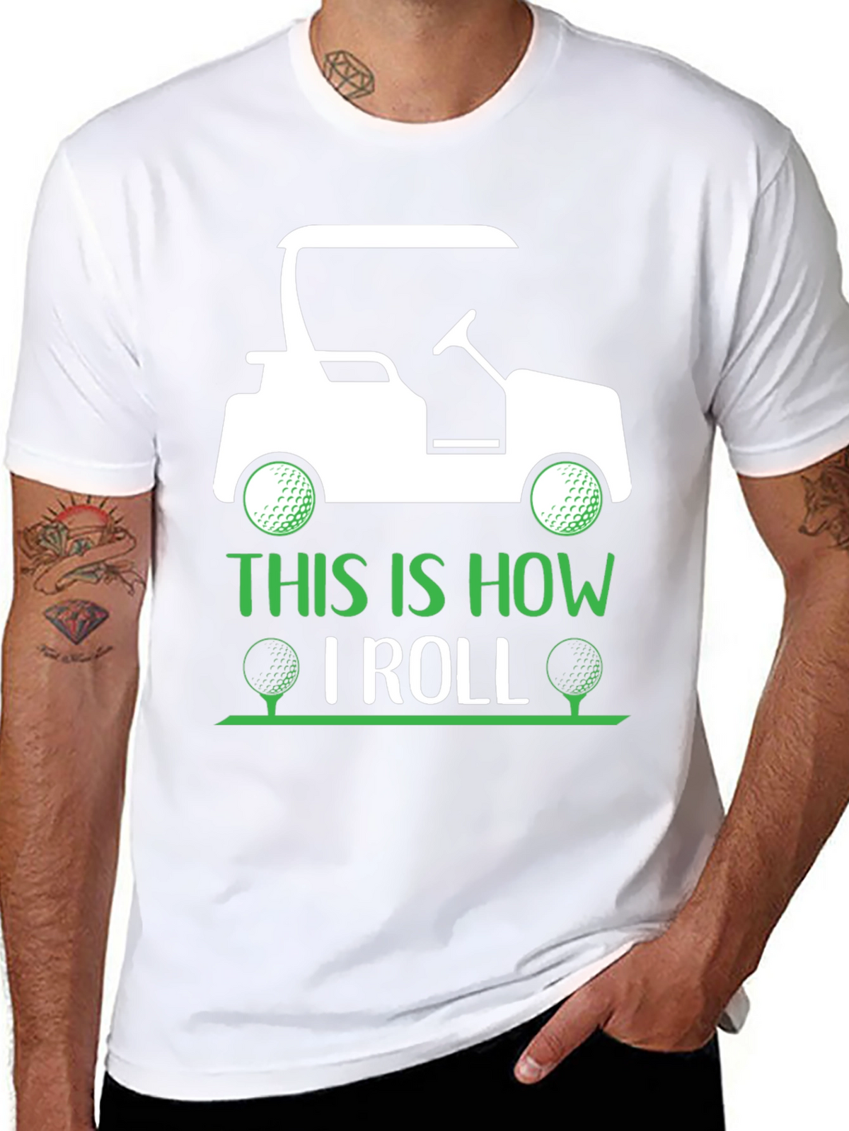 Golf Cart T-Shirt - This Is How I Roll