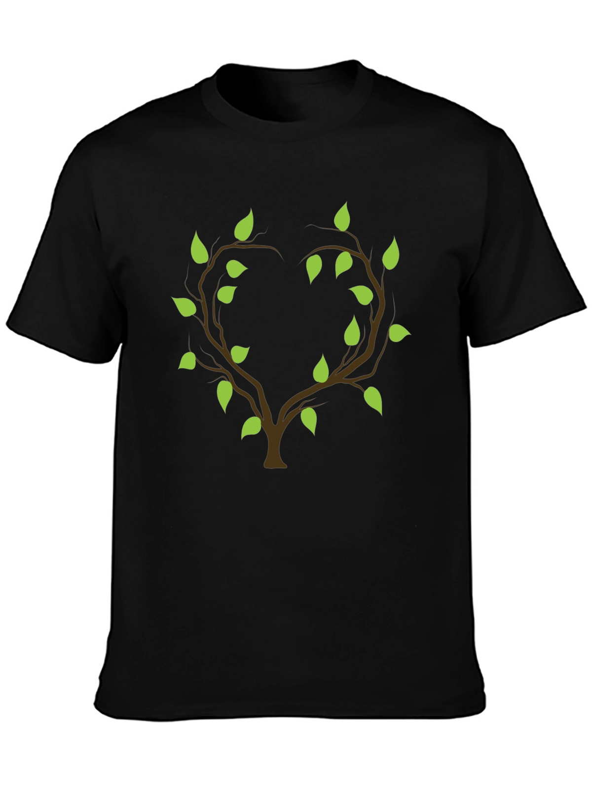 Heart Tree Graphic Tee - Nature Inspired Design