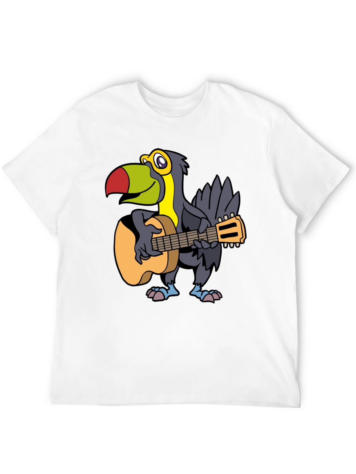 Toucan Guitarist Graphic Tee