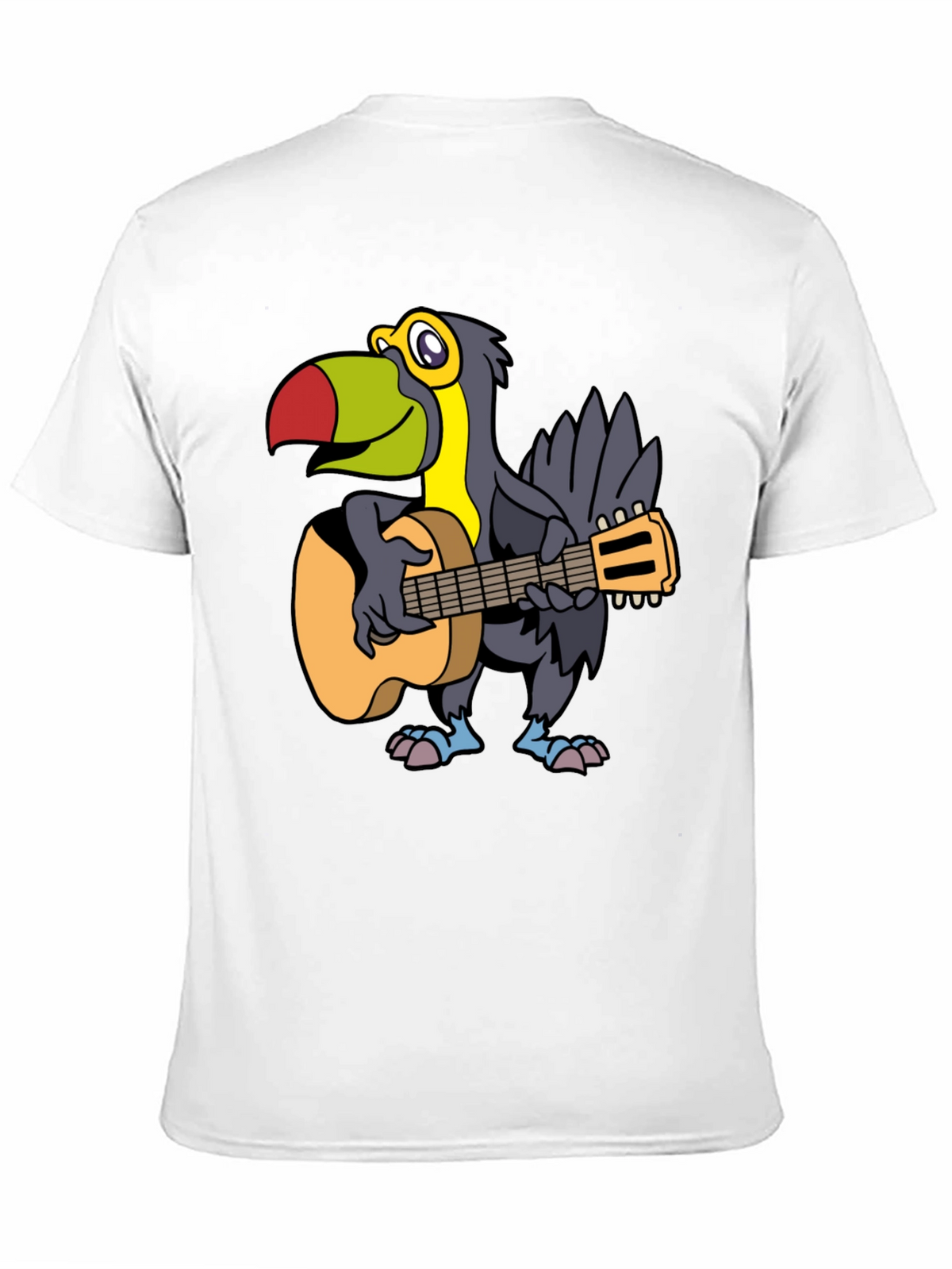 Toucan Guitarist Graphic Tee
