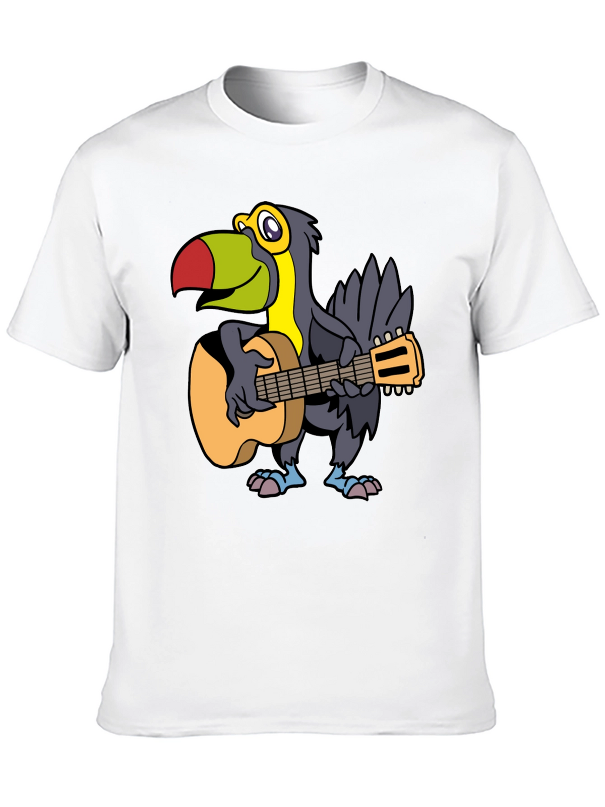 Toucan Guitarist Graphic Tee