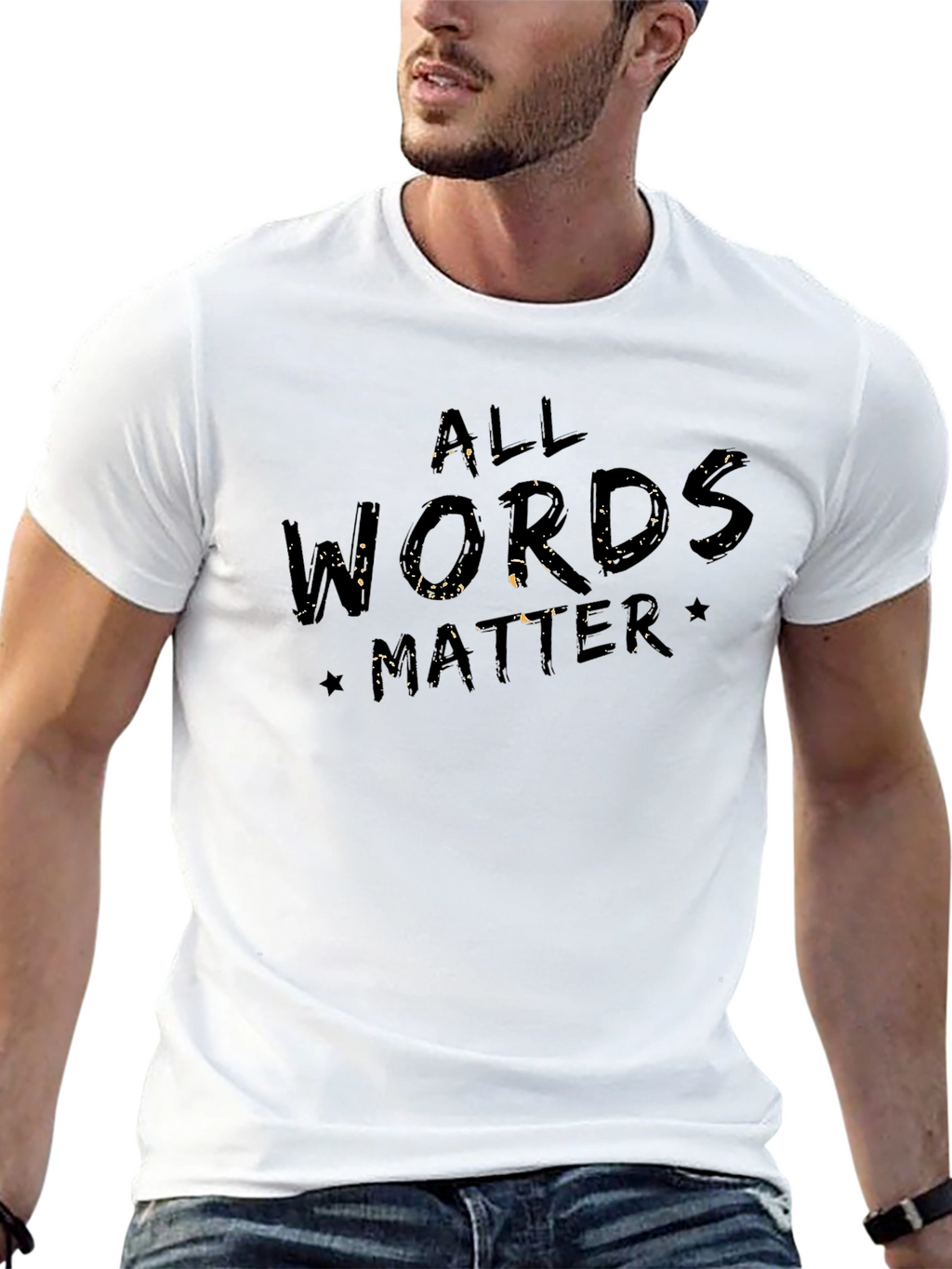 All Words Matter Graphic T-Shirt