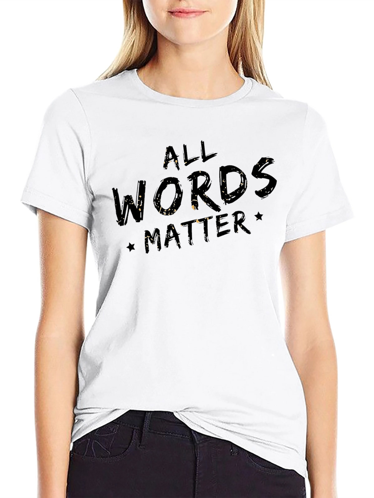 All Words Matter Graphic T-Shirt