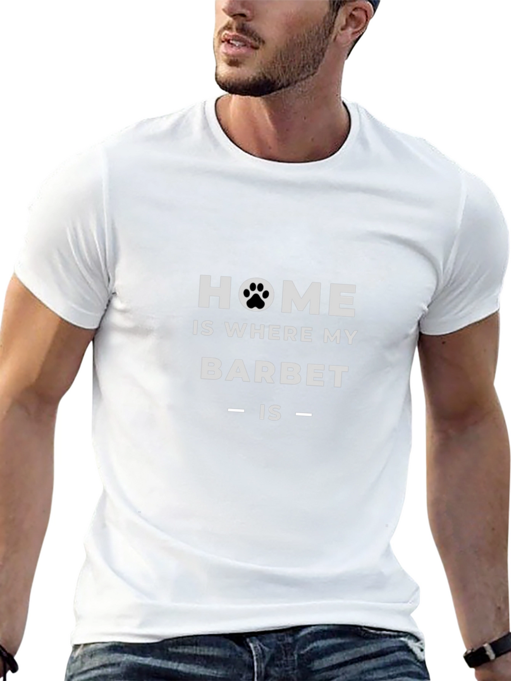 Home is Where My Barbet Is - Dog T-Shirt