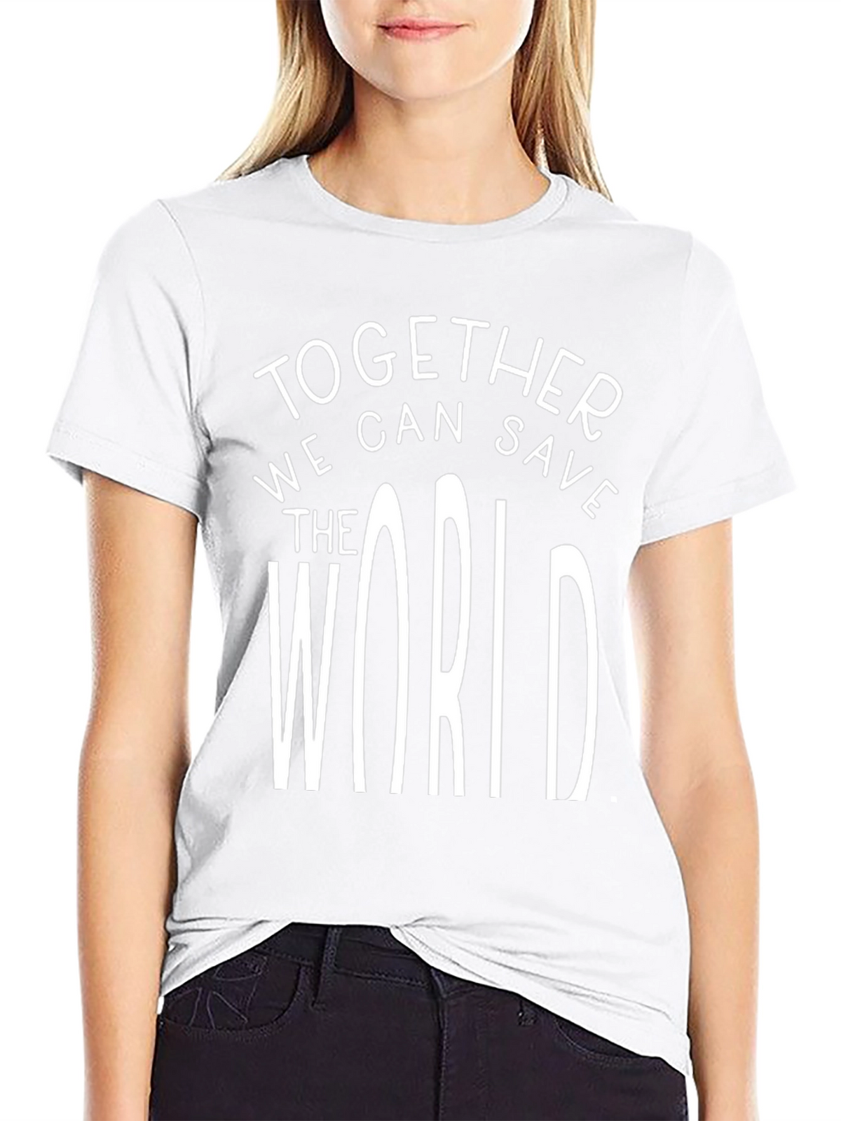 Together We Can Save the World Graphic Tee