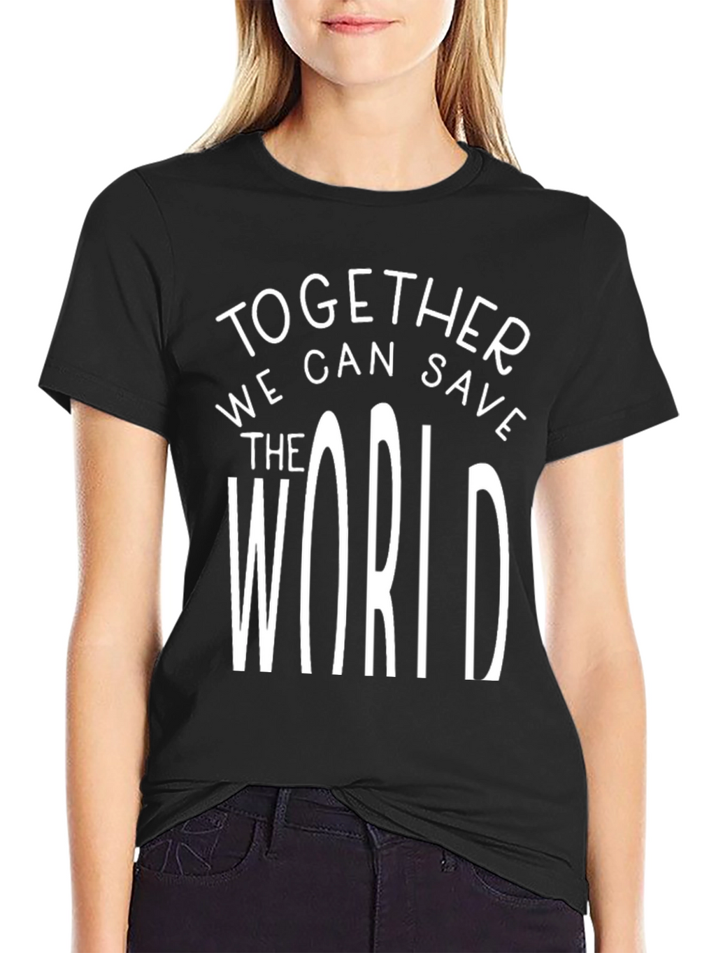 Together We Can Save the World Graphic Tee
