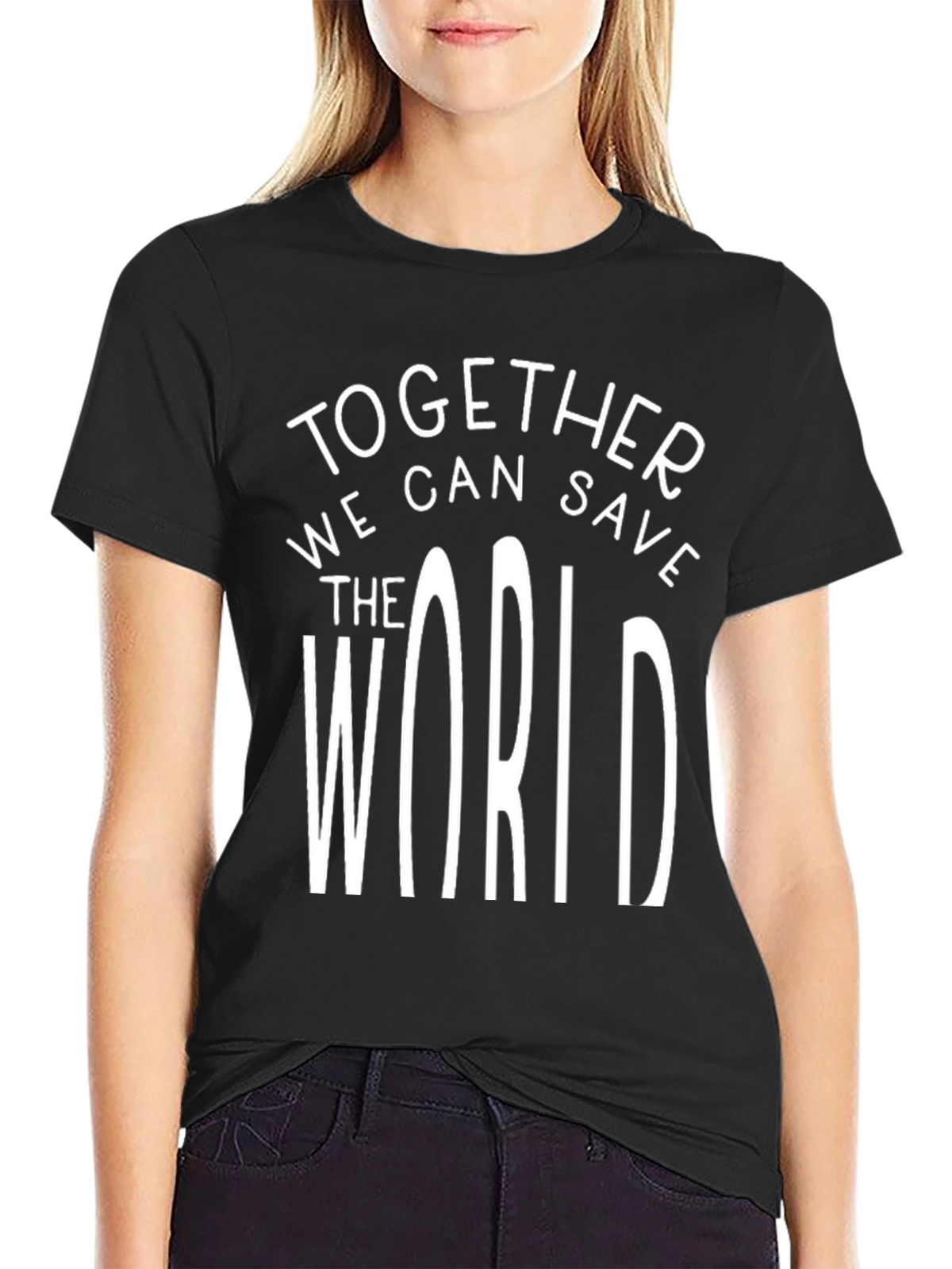 Together We Can Save the World Graphic Tee