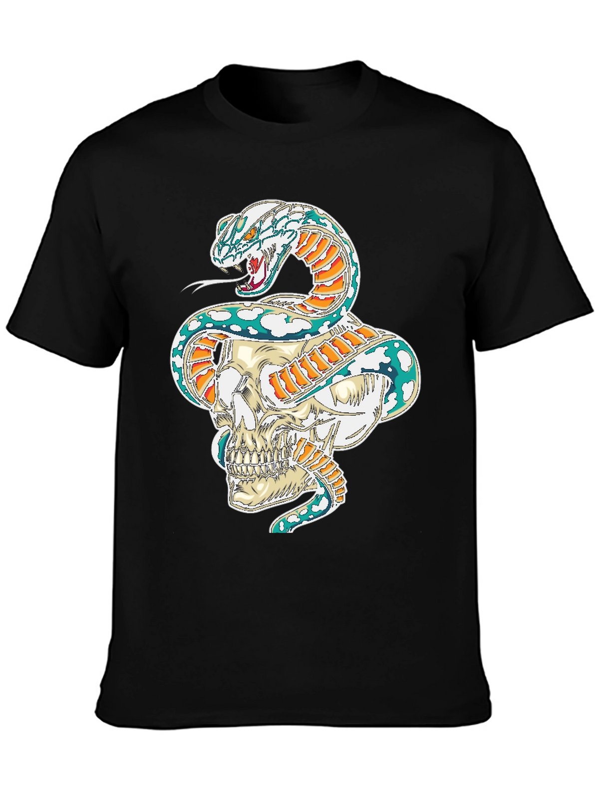 Skull & Serpent Graphic Tee
