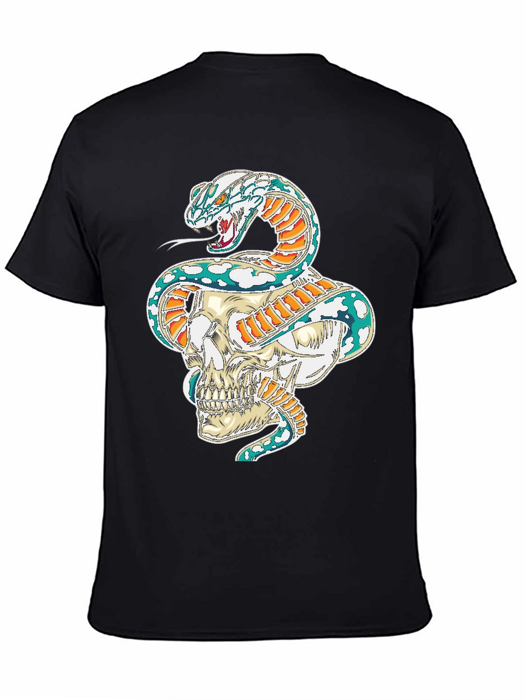 Skull & Serpent Graphic Tee