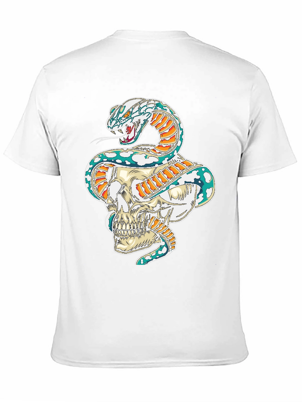 Skull & Serpent Graphic Tee