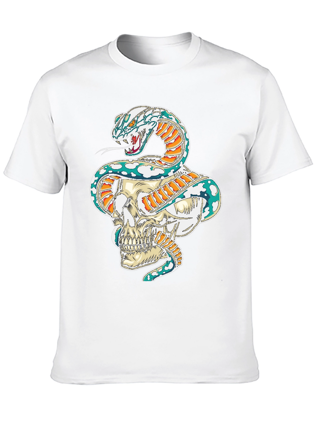 Skull & Serpent Graphic Tee