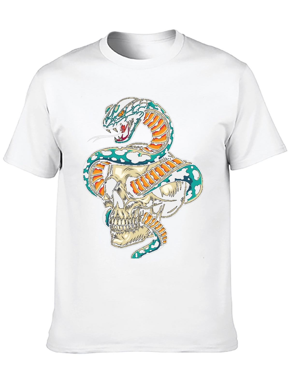 Skull & Serpent Graphic Tee