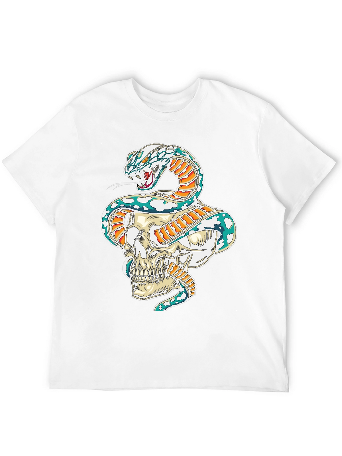 Skull & Serpent Graphic Tee