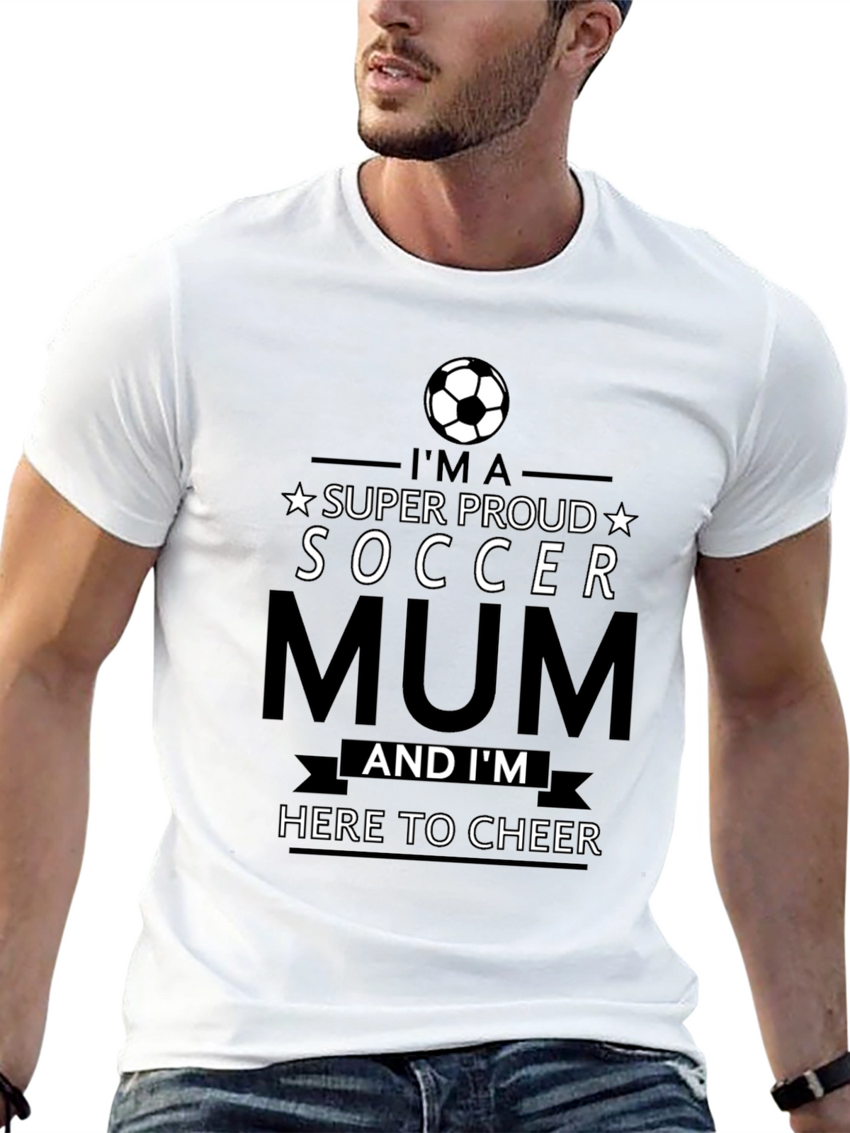 Proud Soccer Mum T-Shirt