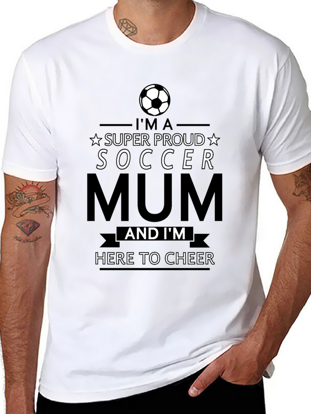 Proud Soccer Mum T-Shirt