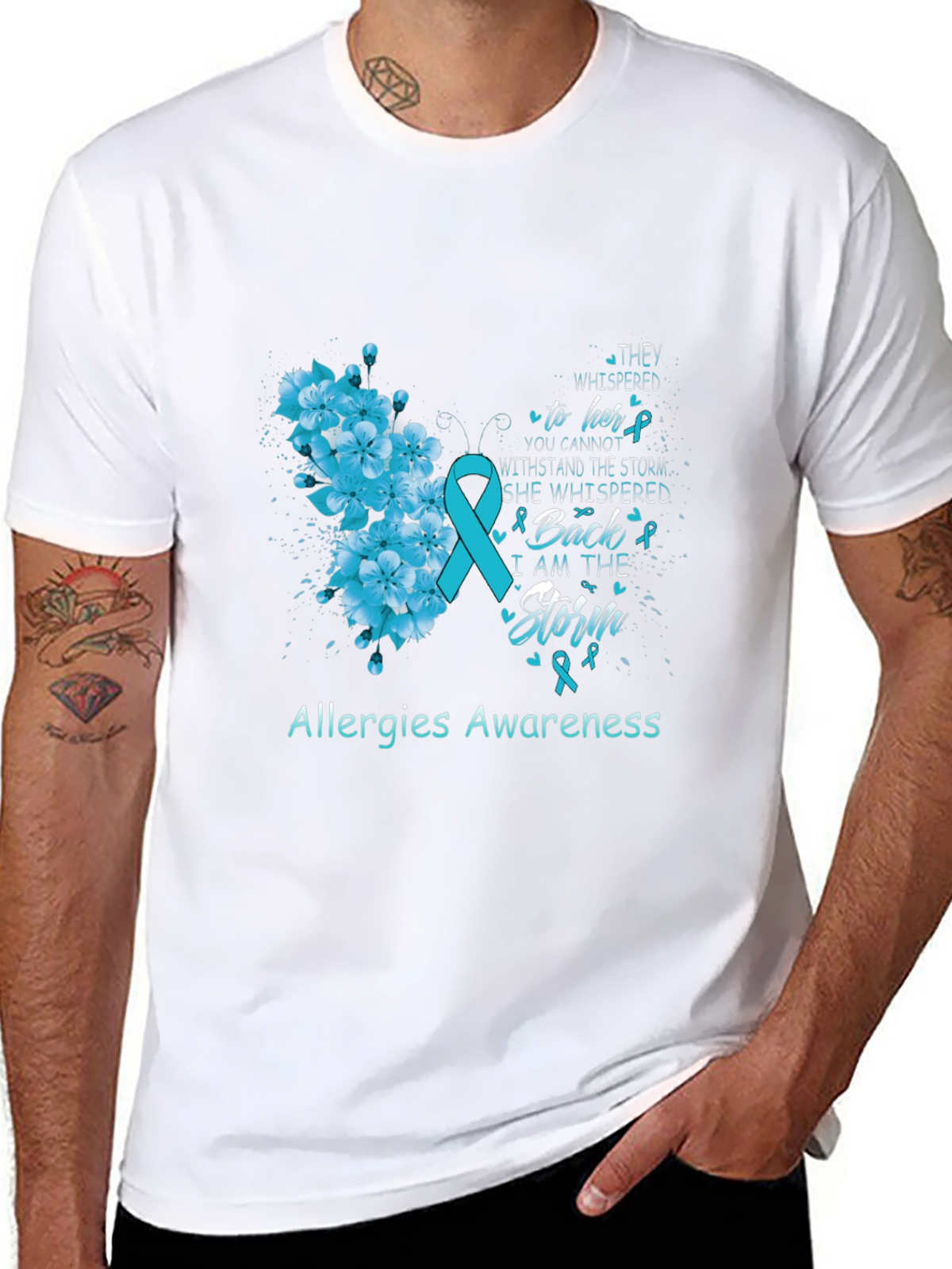 Allergies Awareness Storm T-Shirt