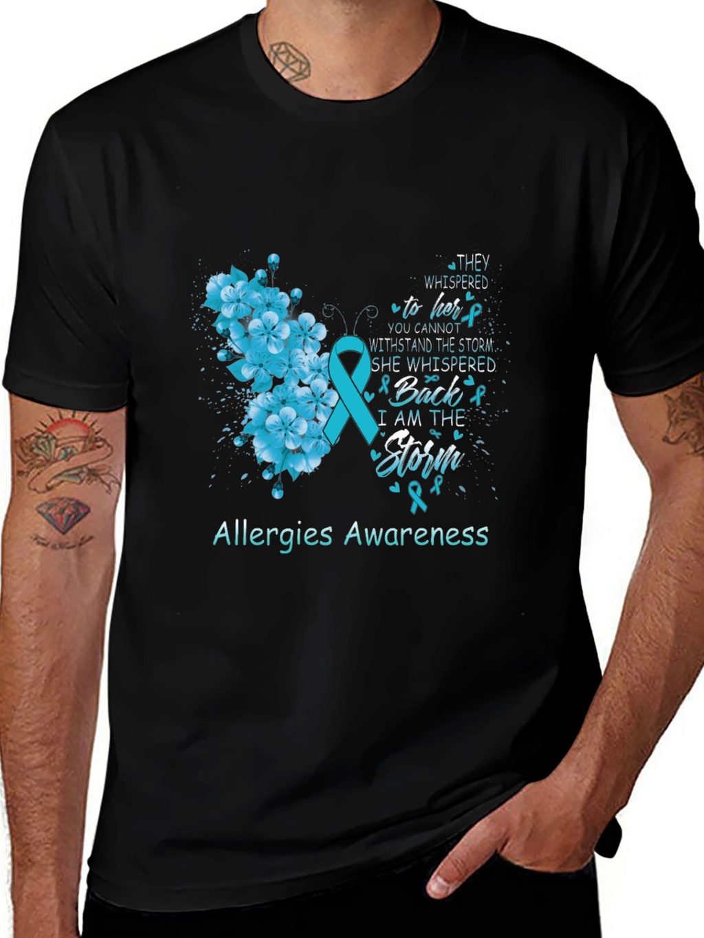 Allergies Awareness Storm T-Shirt