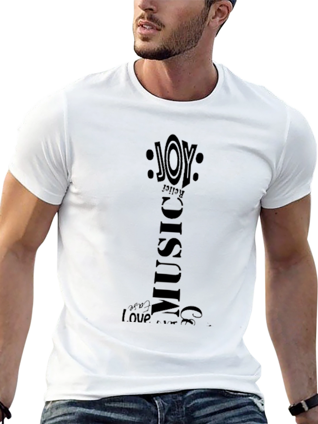 Music Lover T-Shirt - Joy Relief Love