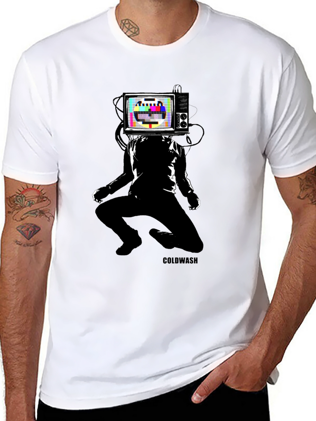 TV Head T-Shirt - Coldwash