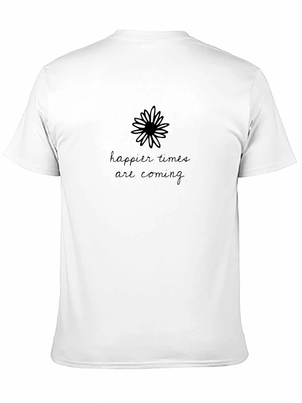 Happier Times Graphic Tee - Black