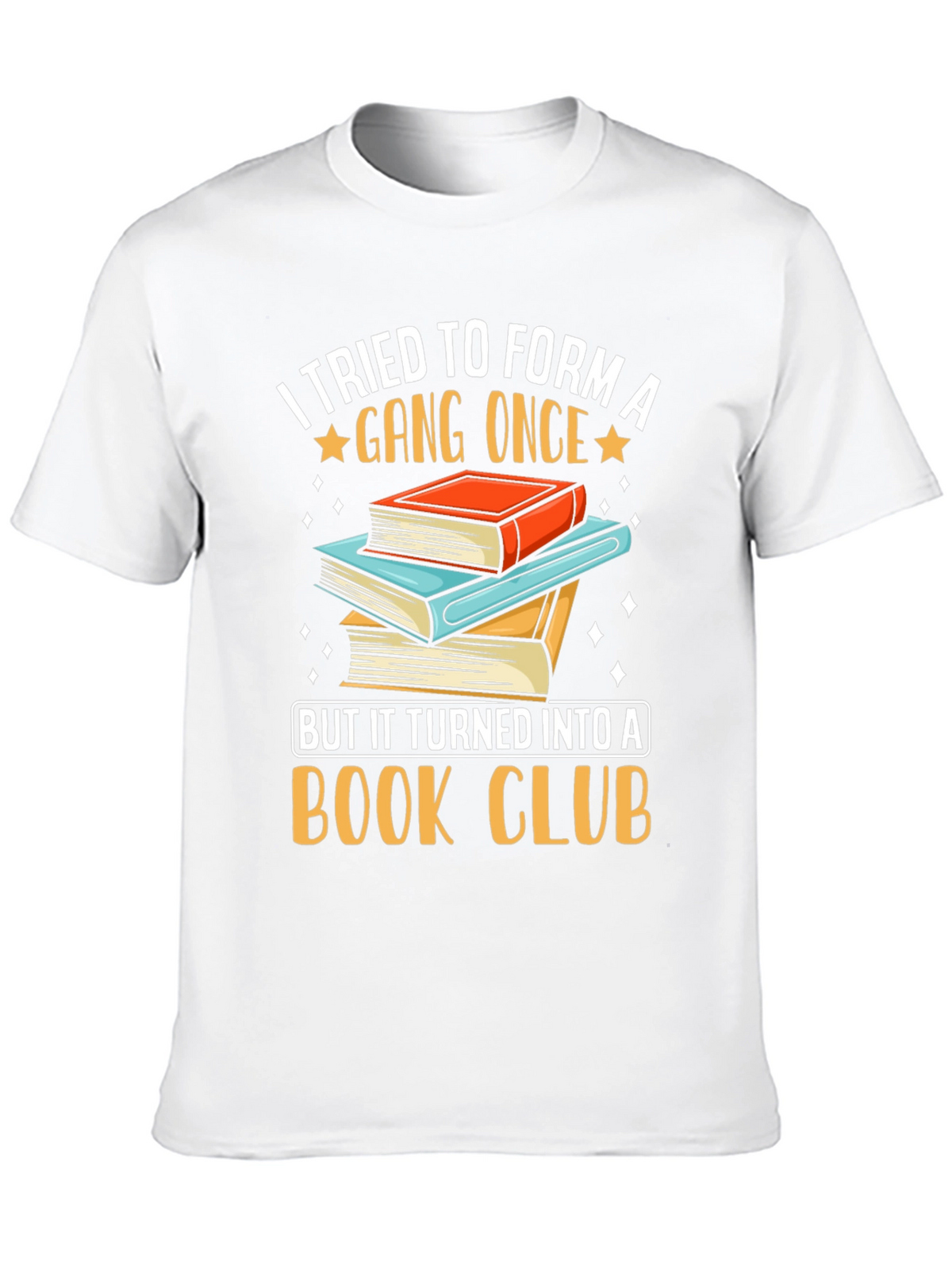 Funny Book Club T-Shirt Gang Turned Book Club Tee
