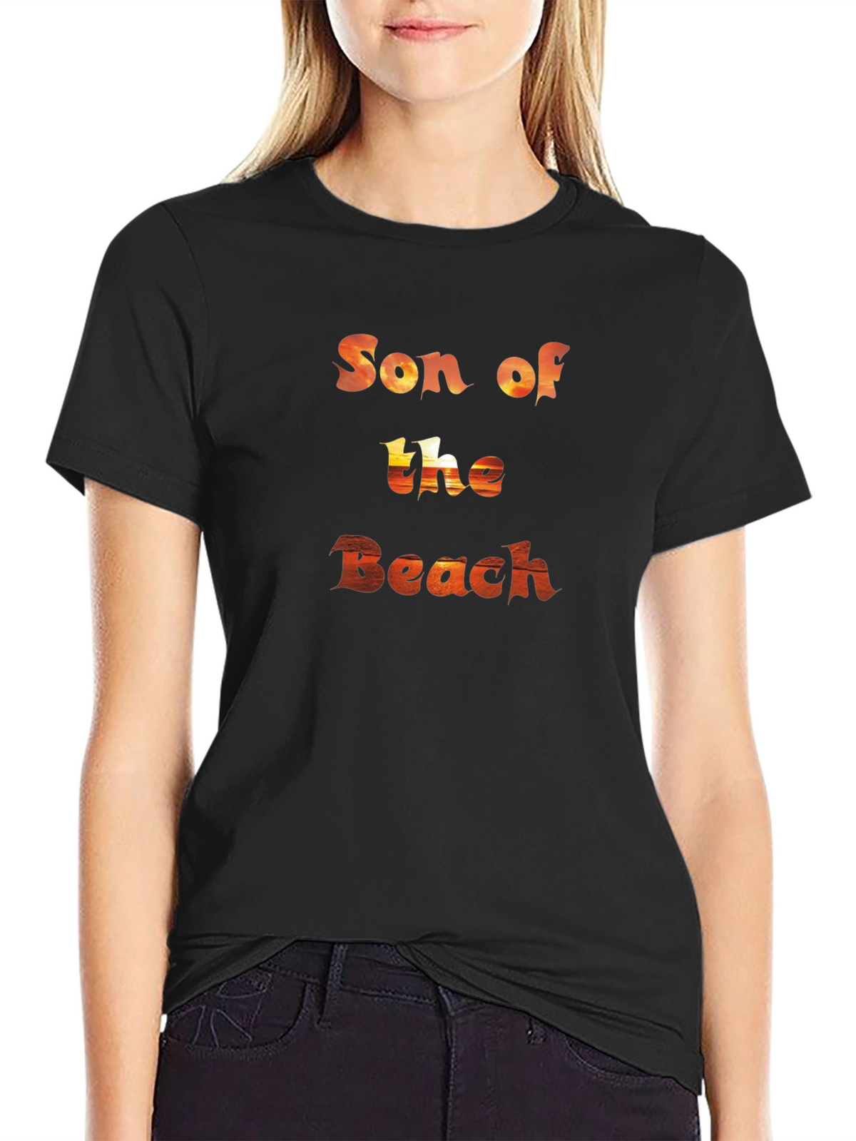 Son of the Beach Graphic Tee - Black
