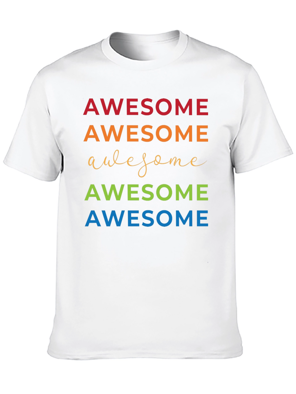 Awesome Graphic Tee - Stylish Mens Black T-Shirt