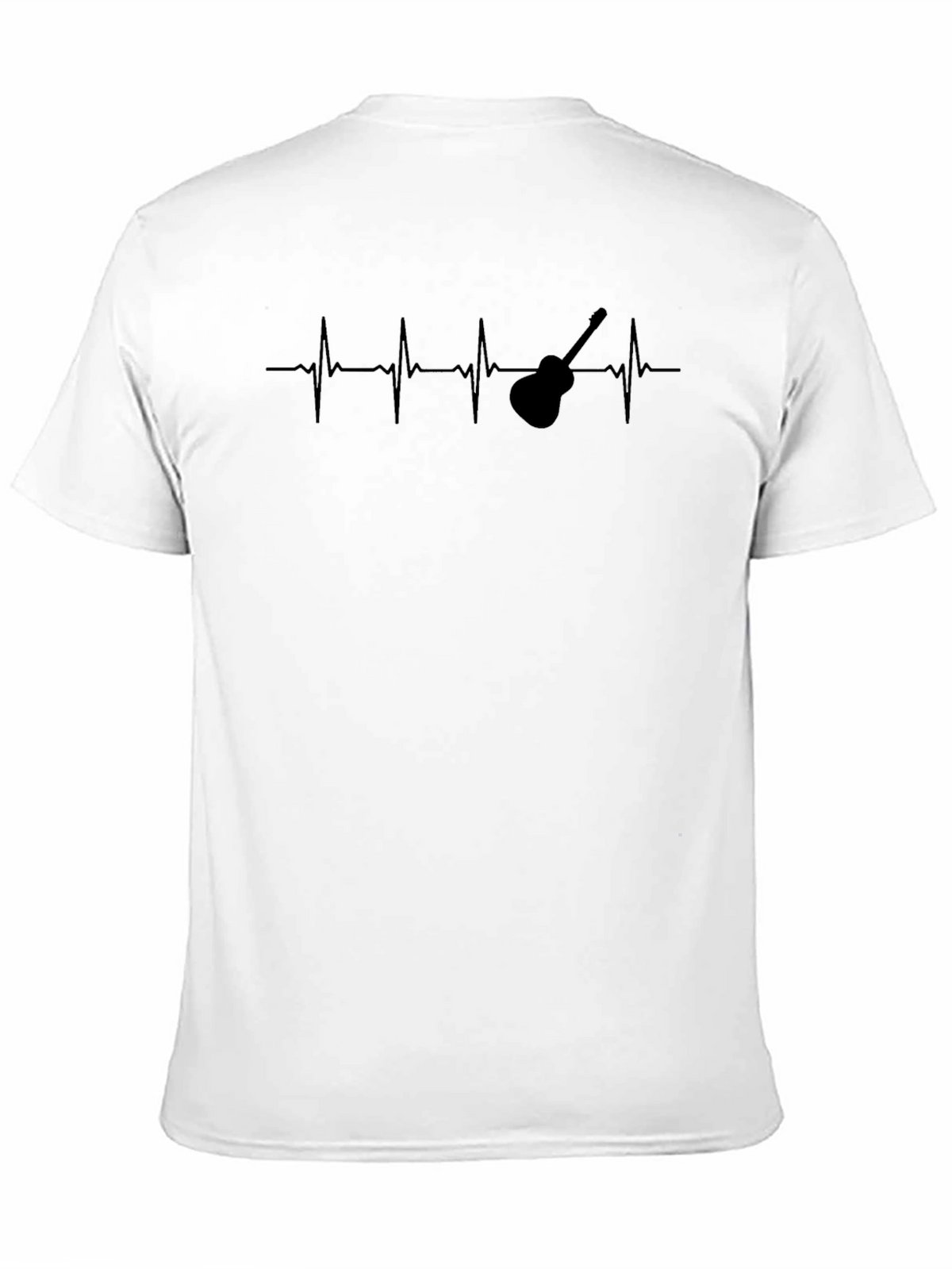 Guitar Heartbeat T-Shirt - Musicians Style