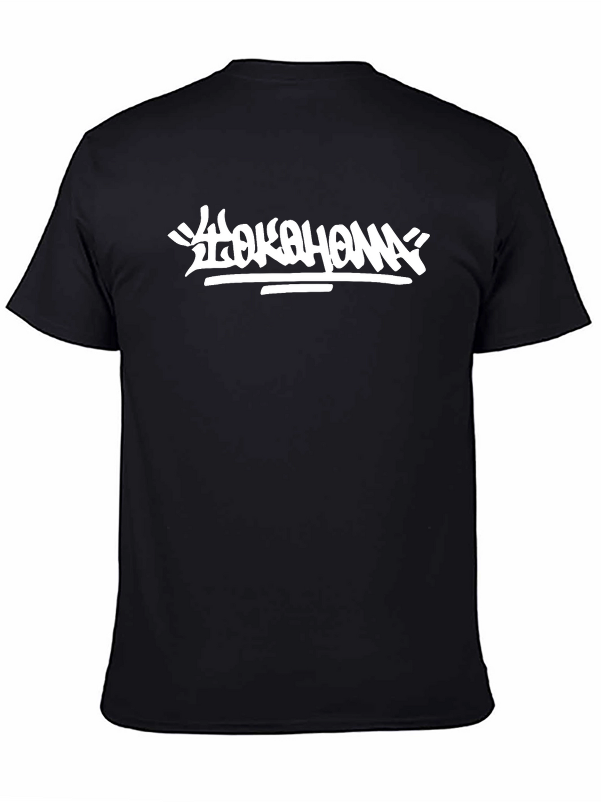 Urban Style Black Graphic Tee