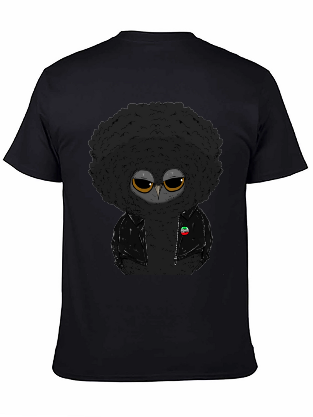 Funky Afro Owl T-Shirt - Cool & Unique Design