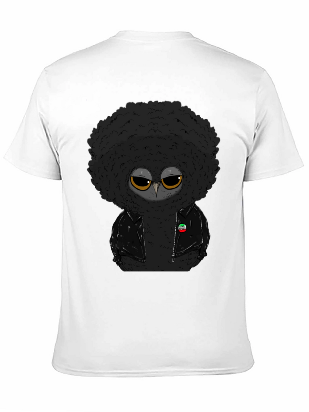 Funky Afro Owl T-Shirt - Cool & Unique Design