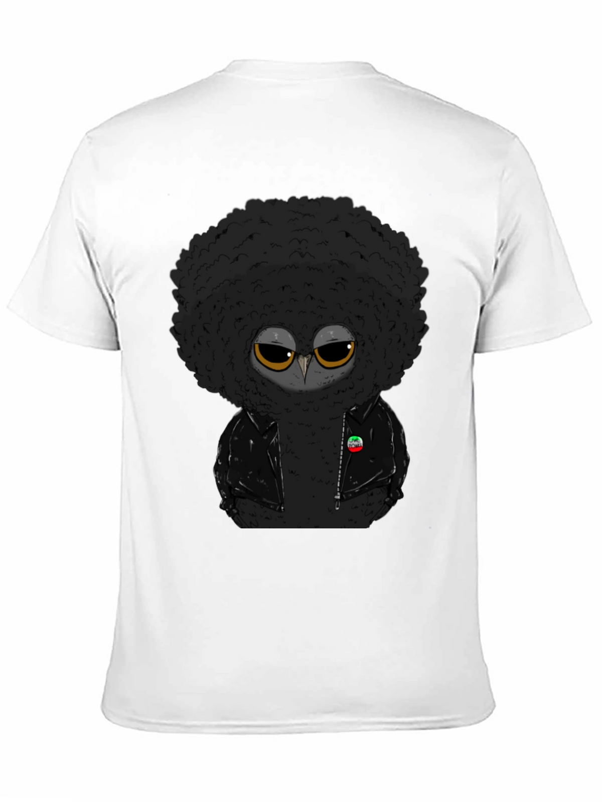 Funky Afro Owl T-Shirt - Cool & Unique Design