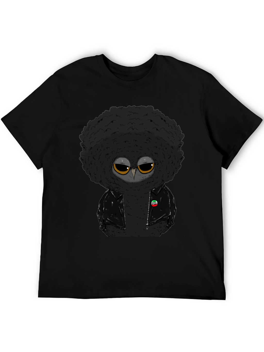 Funky Afro Owl T-Shirt - Cool & Unique Design