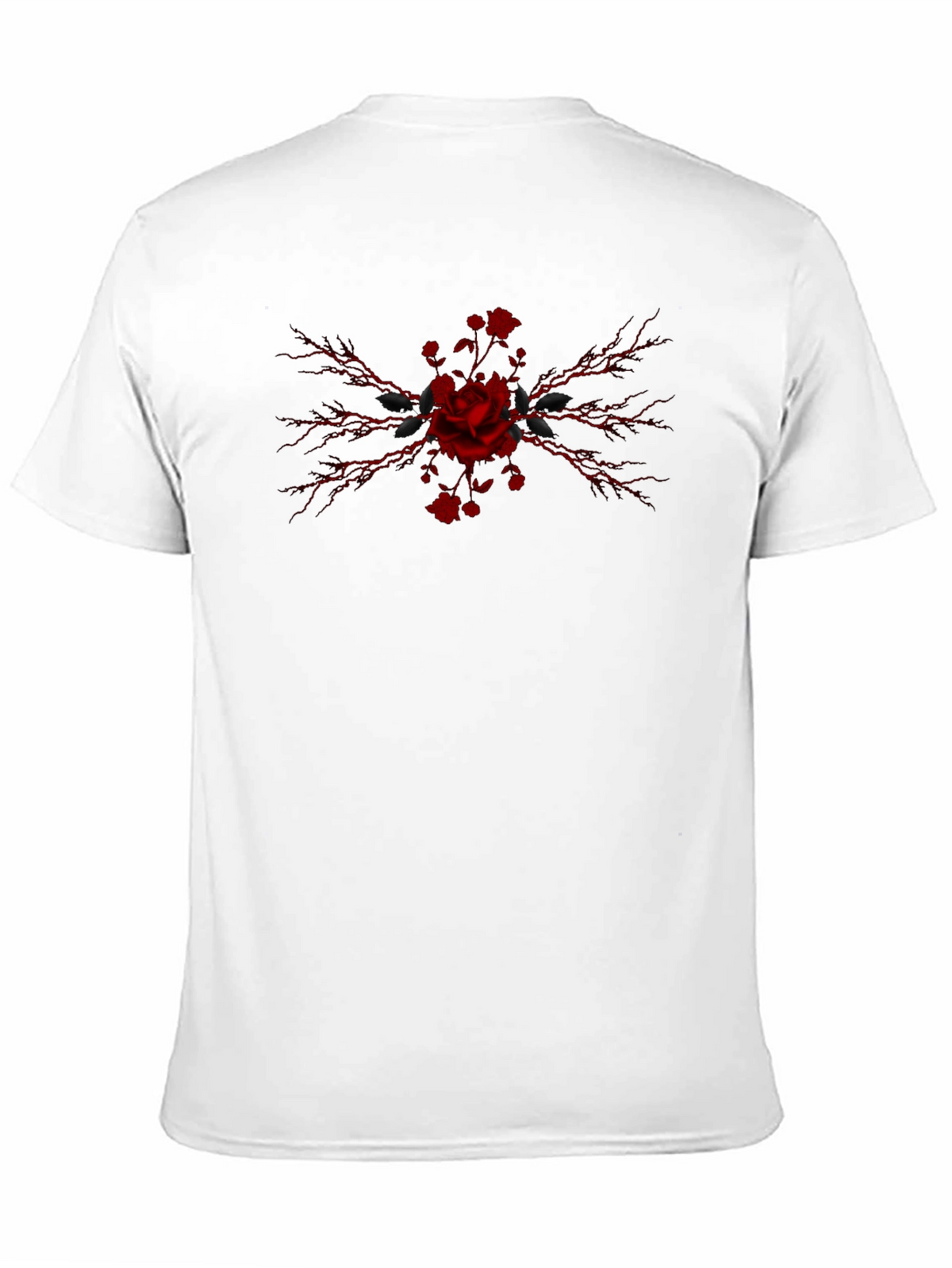 Gothic Rose Graphic T-Shirt