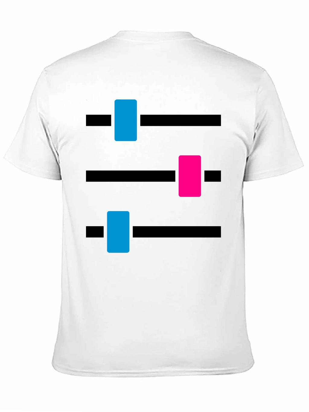 DJ Mixer Graphic Tee - Black Cotton Blend