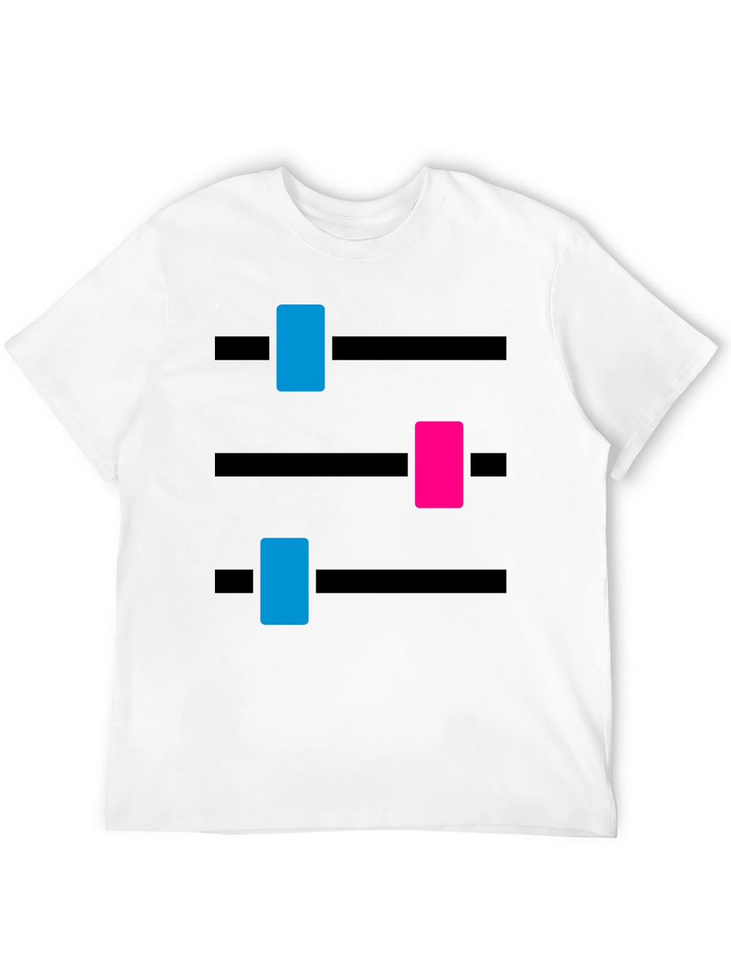 DJ Mixer Graphic Tee - Black Cotton Blend