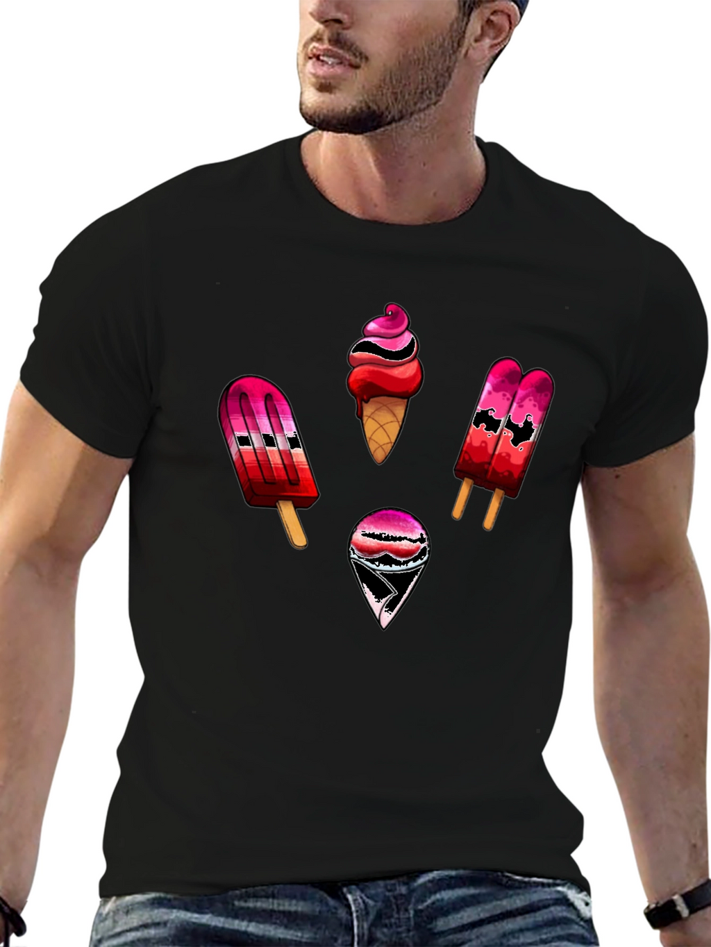 Novelty Ice Cream Graphic Tee