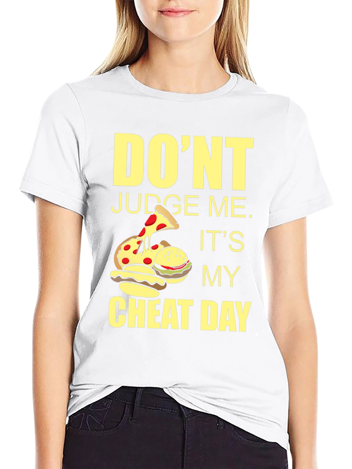 Dont Judge Me Cheat Day Graphic Tee