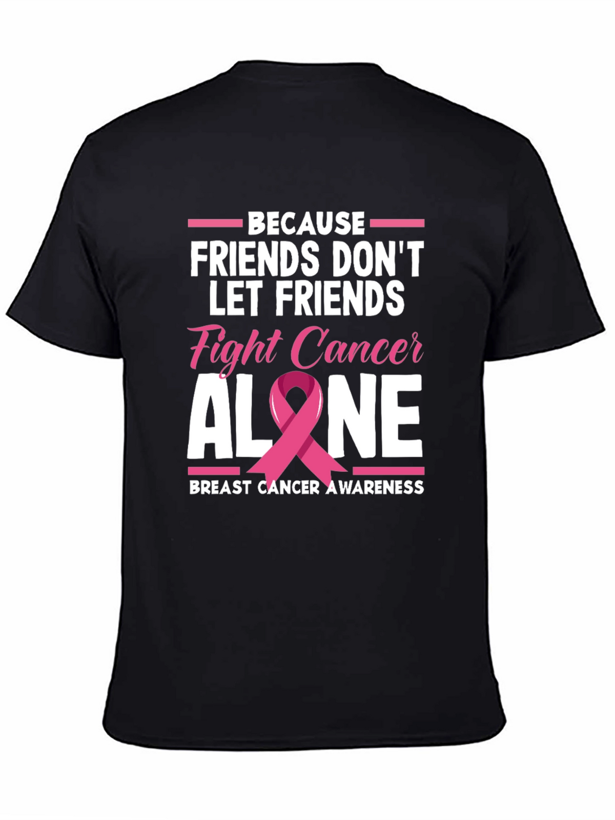 Breast Cancer Awareness T-Shirt - Friends Fight Cancer