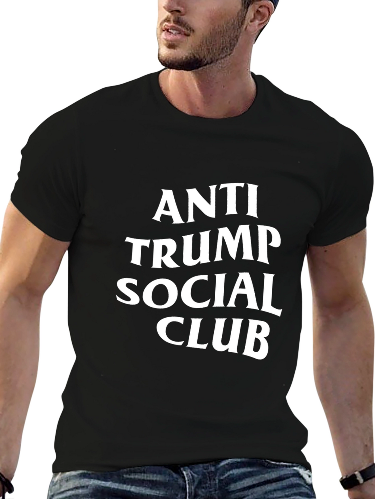 Anti Trump Social Club Black T-Shirt