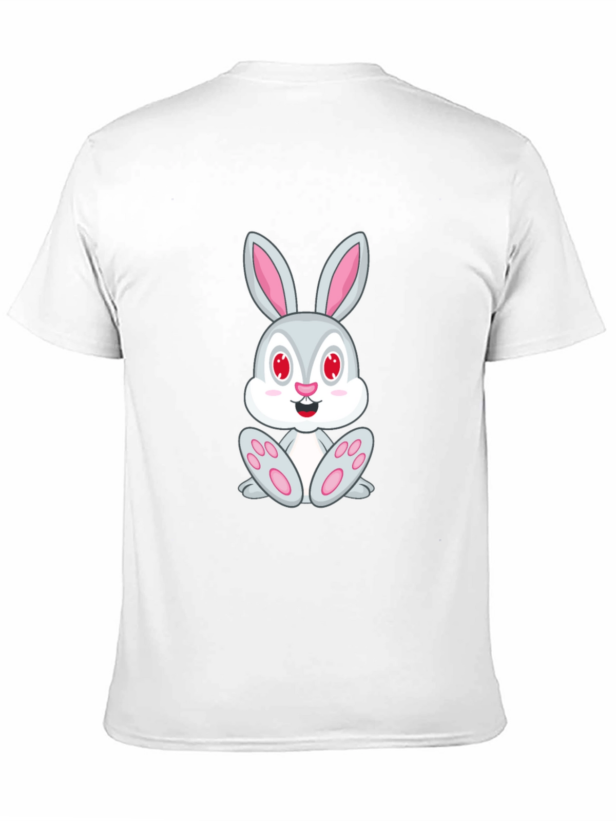 Bunny Graphic Black T-Shirt