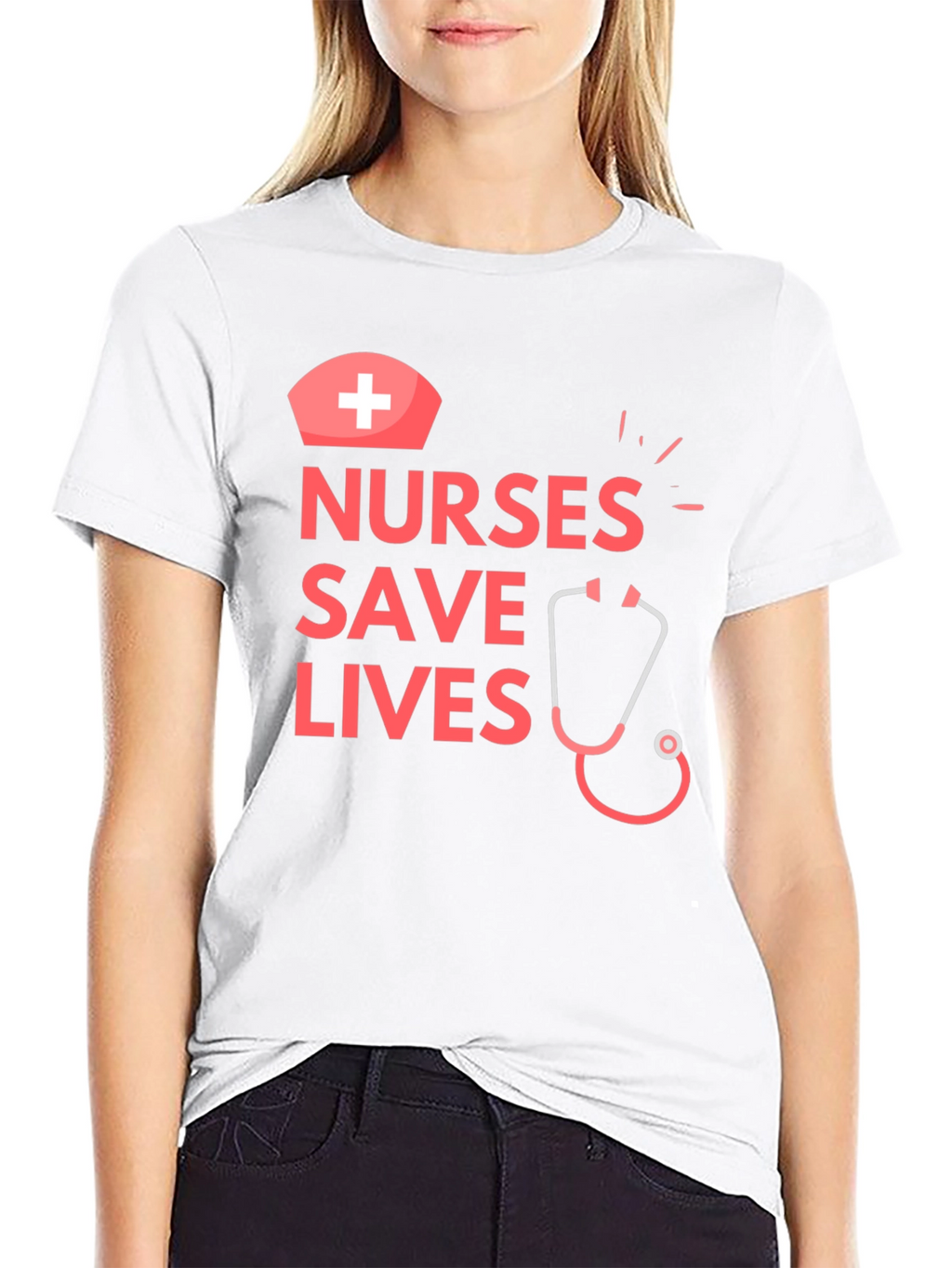 Nurses Save Lives Graphic T-Shirt - Medical Hero Apparel